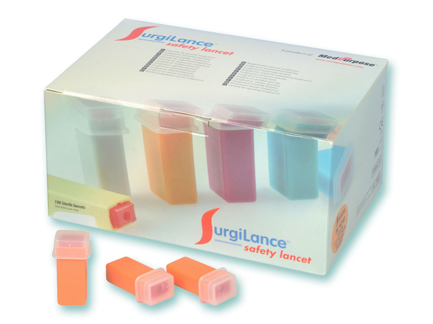 AIGUILLE DE SECURITE G22 SURGILANCE - lancettes automatiques