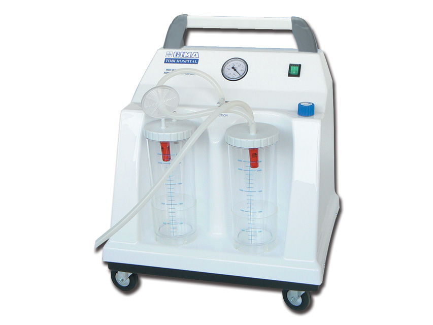 ASPIRATEUR "TOBI HOSPITAL" 2x2l - 230V