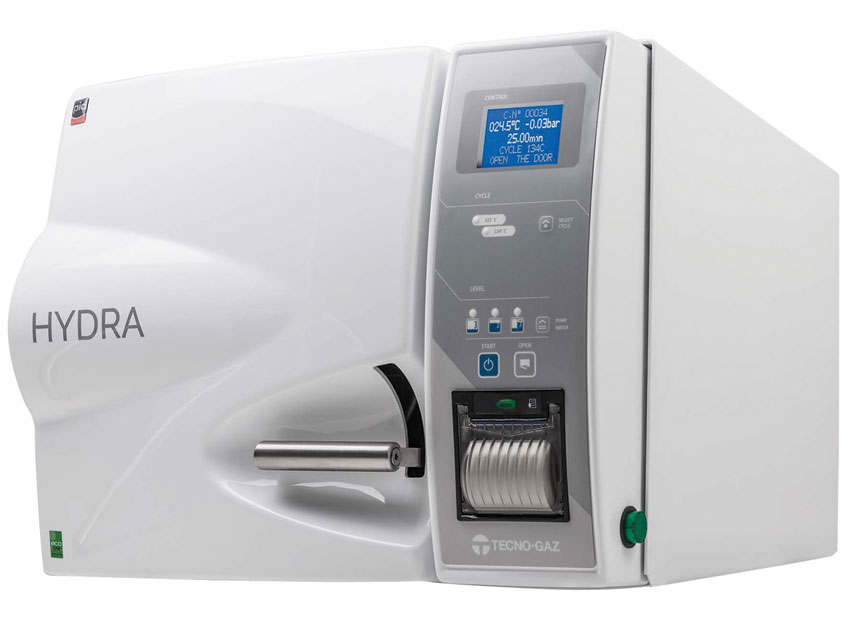 AUTOCLAVE HYDRA EVO avec Imprimante - 15 litres - 230V
