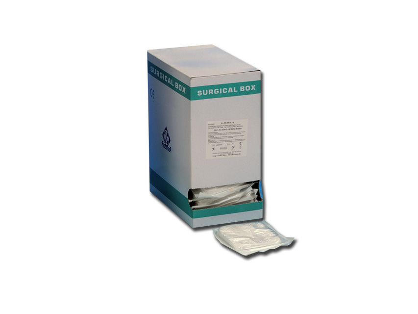 COTTON GAUZE SWAB 7.5x7.5 cm - sterile - box of 250
