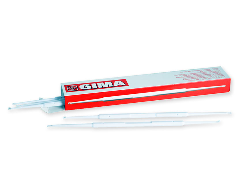 LOOP-SPOON GIMA EAR CURETTES - box of 10