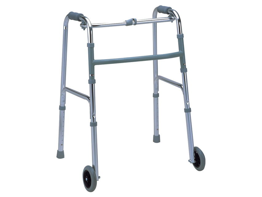 DÉAMBULATEUR AVEC 2 ROULETTES