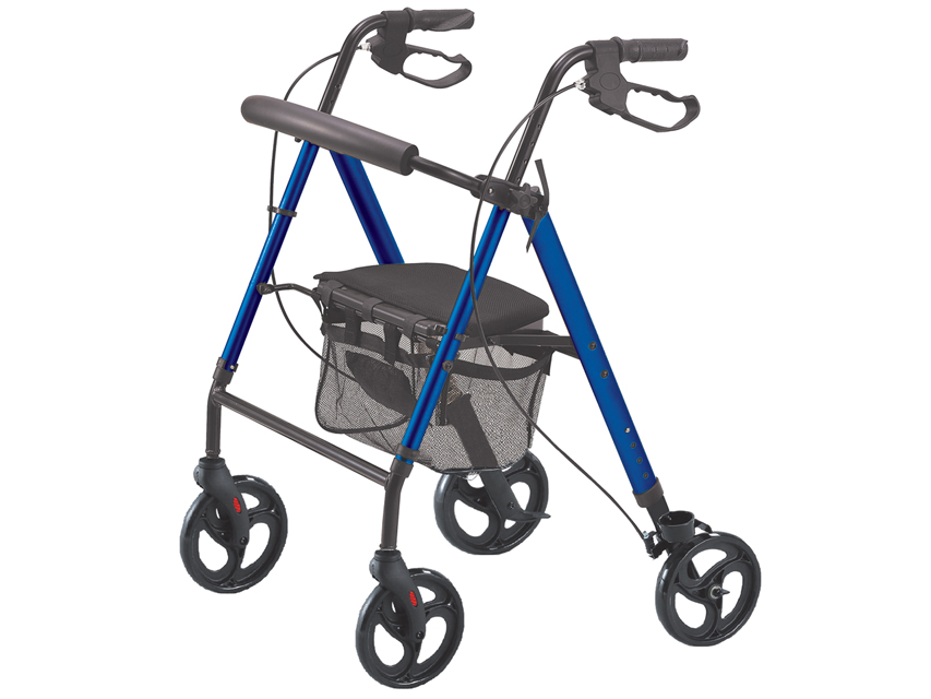 DÉAMBULATEUR LÉGER - pliable - bleu