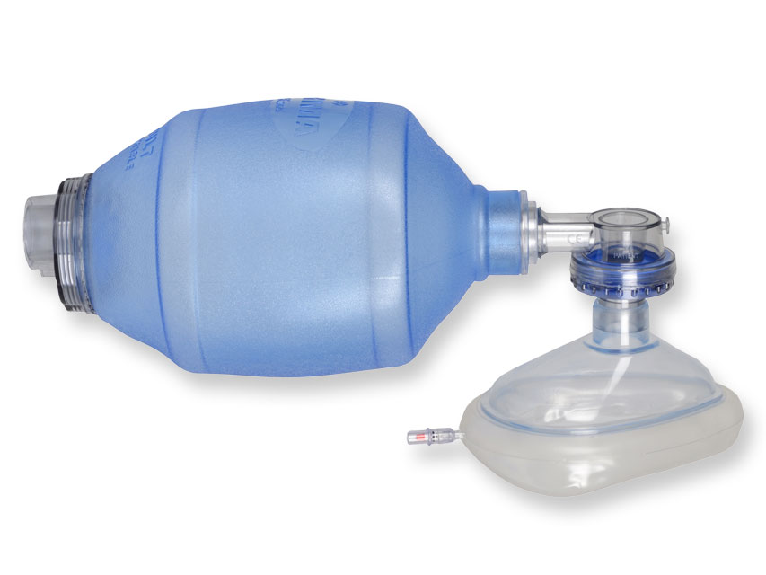 PVC SINGLE USE RESUSCITATOR - adult