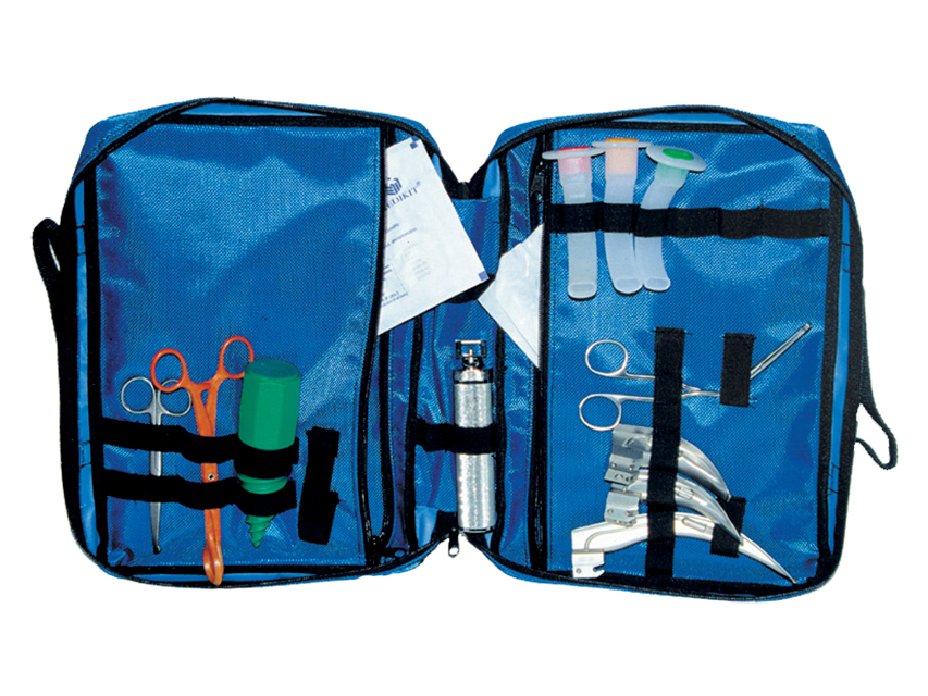 KIT D'INTUBATION avec 3 lames standard pour laryngoscope
