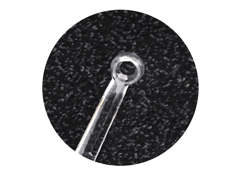 LIGHTED MICRO LOOP with lens and LED illuminator - box of 50