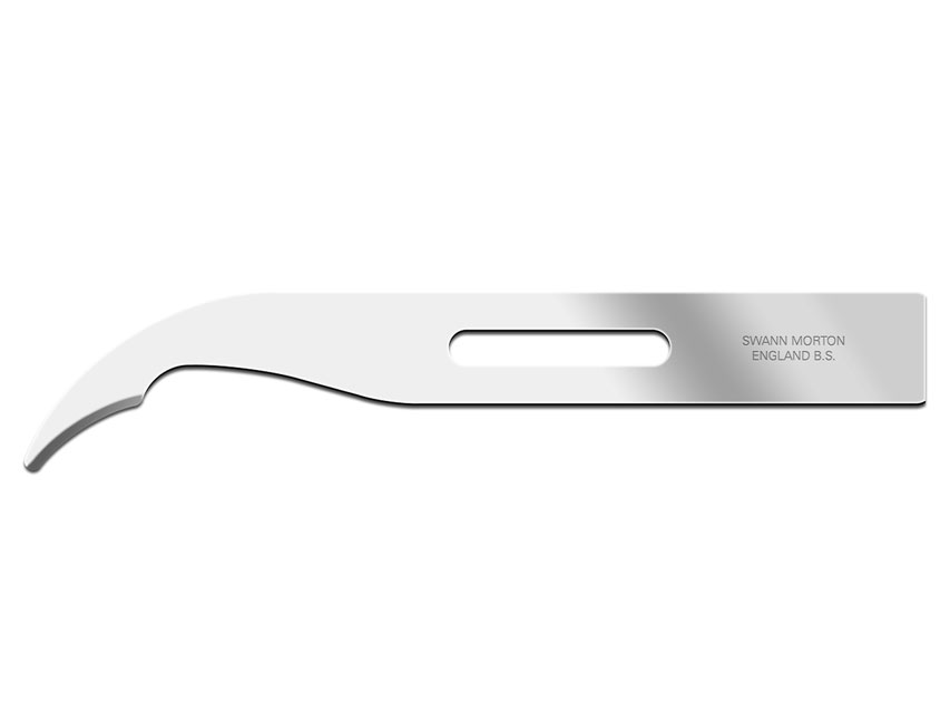 SWANN-MORTON CARBON STEEL STITCH CUTTER BLADES - sterile - box of 100