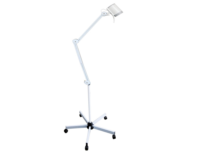 LAMPE À 7 LEDS HYRIDIA avec bras à ressort en métal - chariot