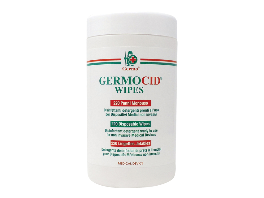 LINGETTES GERMOCID - alcool 15% - tube - tube de 220