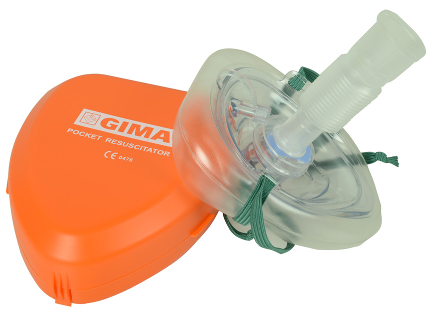 MASQUE CPR - insufflateur de poche