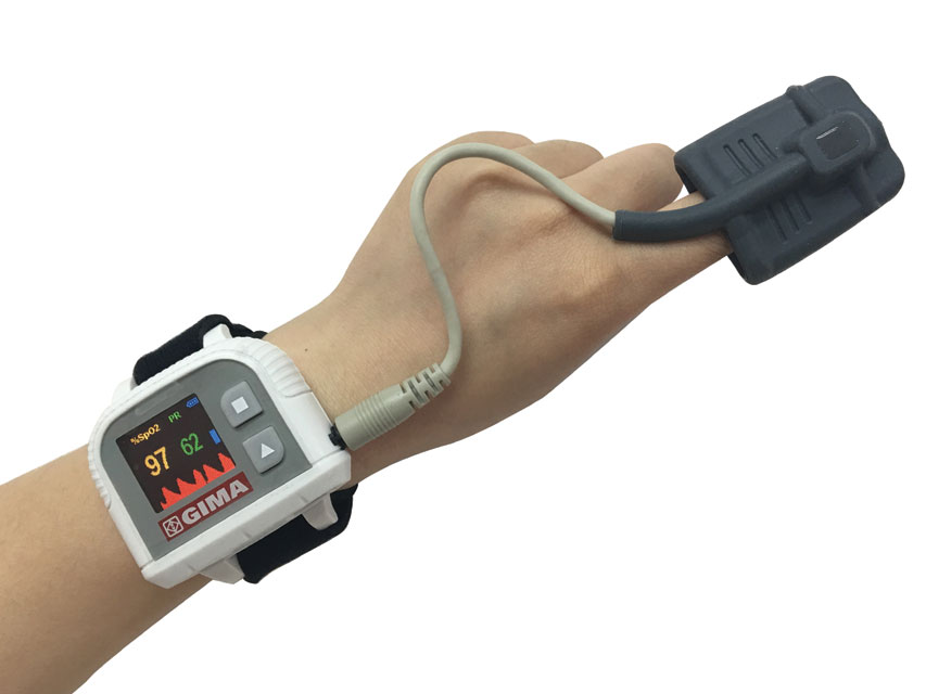 WRIST PULSE OXIMETER with software
