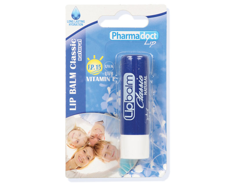 PHARMADOCT BAUME POUR LÈVRES CLASSIC - caisse de 12 boîtes