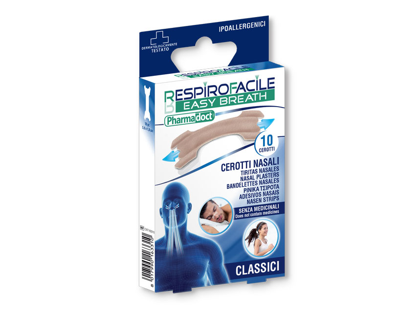 PHARMADOCT NASAL STRIPS - carton of 12 boxes of 10