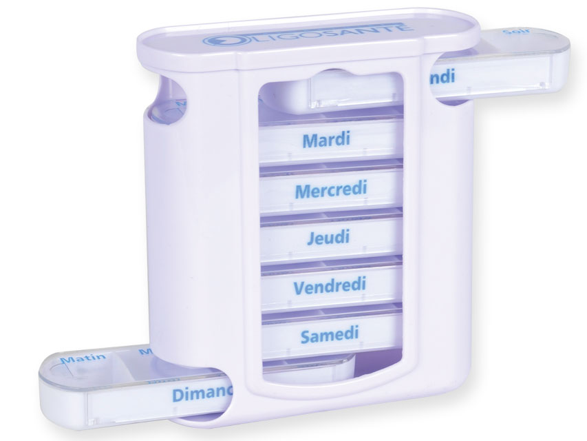 PILULIER-TOUR "7 JOURS" x 4 - Anglais-Français