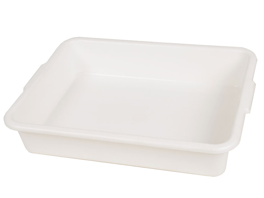 PLATEAU LABORATOIRE 375x300x75 mm - plastique