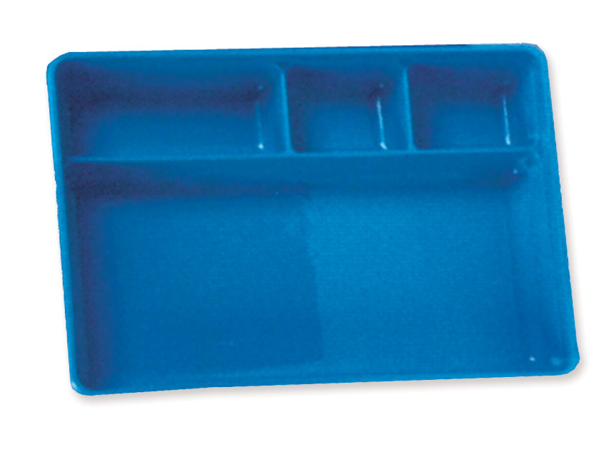 PLATEAU À ALVÉOLES 270x180x41 mm - plastique