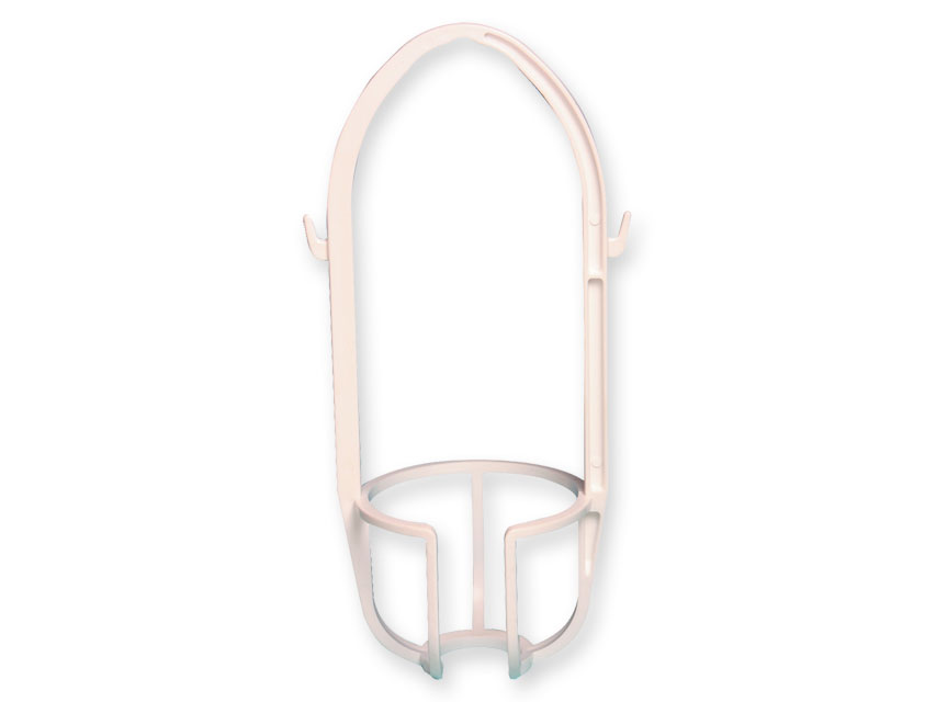 PORTE-BOUTEILLE POUR PIED À SÉRUM - plastique - boîte de 40