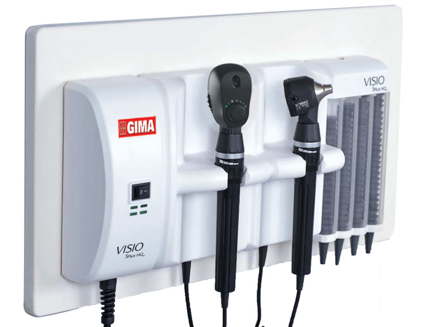 STATION MURALE DE DIAGNOSTIC OTO-OPHTALMOSCOPE VISIO 5GE PLUS - Xénon disponible en Septembre 2020
