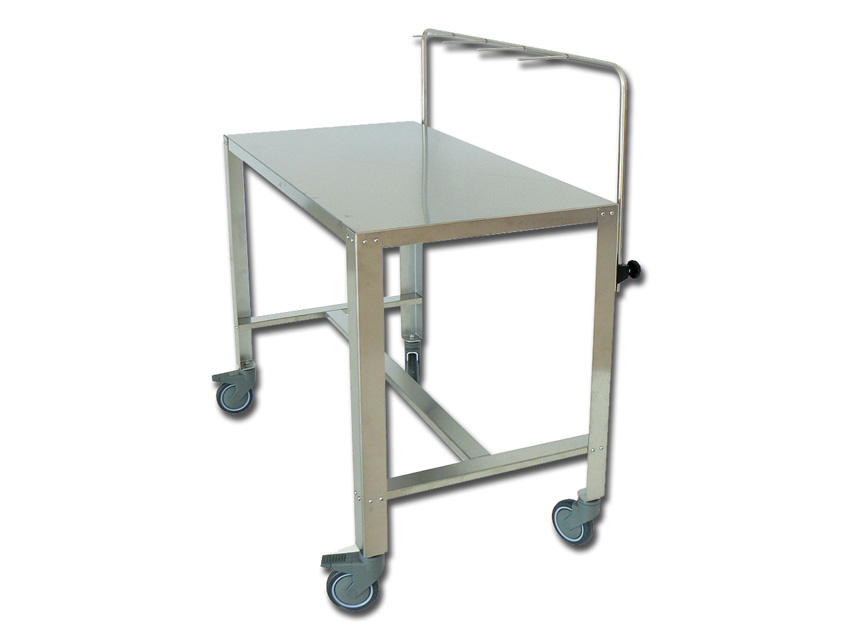 INSTRUMENT TABLE - 1 shelf and upper part