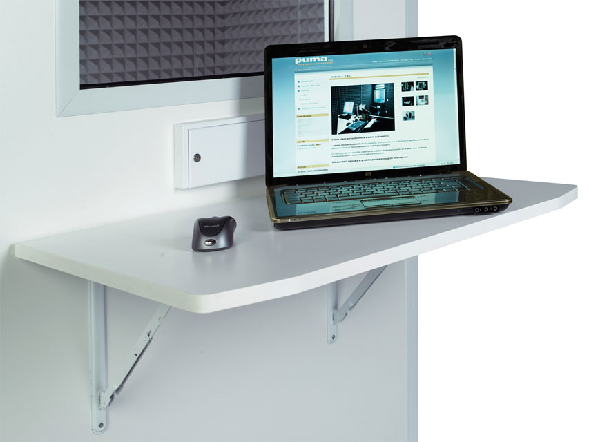 TABLE pour cabine d'audiométrie