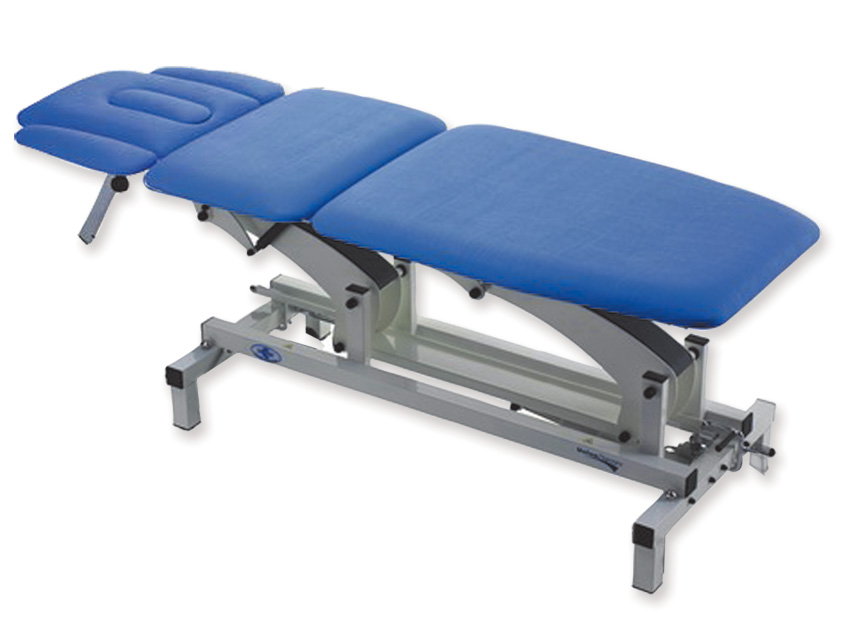 TABLE TRENDELENBURG THER avec accoudoirs - électrique - bleue