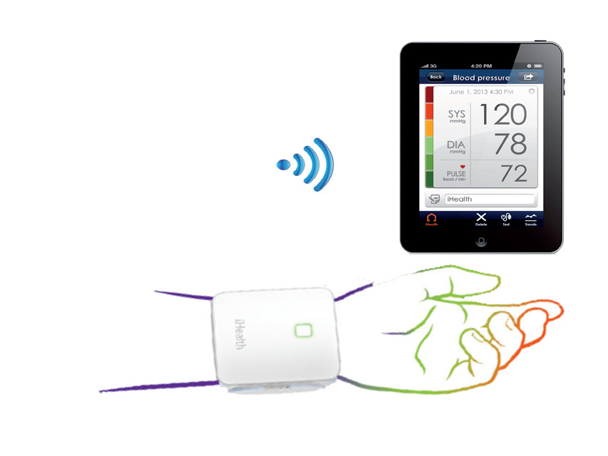 TENSIOMÈTRE iHEALTH BP7 SENSE - pour le poignet jusqu'à épuisement du stock, ensuite 23502