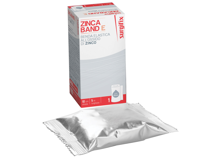 Bandage élastique a la pommade de zinc