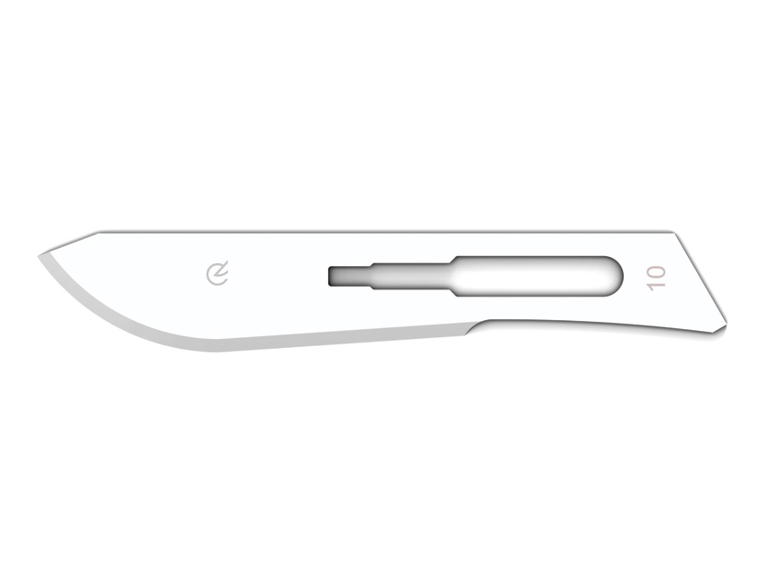 GIMA CARBON STEEL BLADES sterile, box of 100