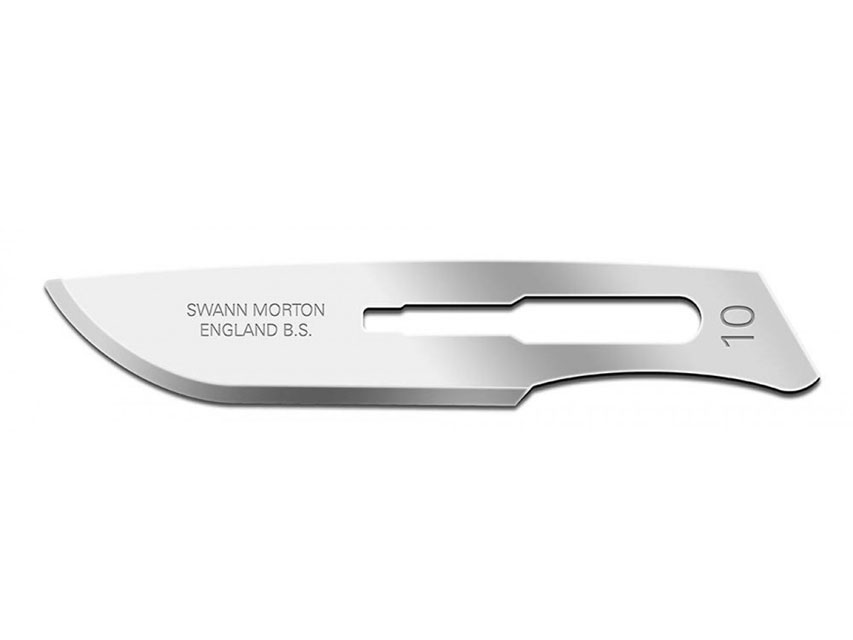 SWANN-MORTON CARBON STEEL BLADES sterile, box of 100