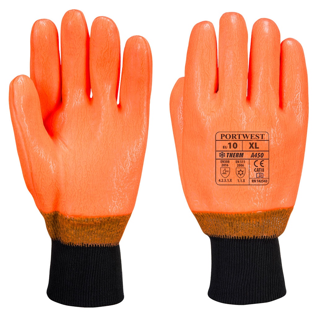 Gant Haute-Visibilité Etanche - Orange