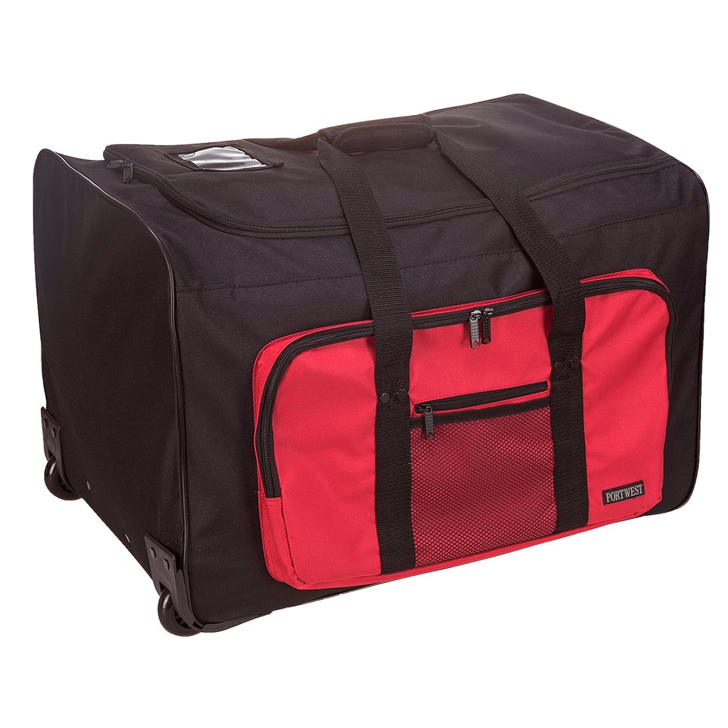 Sac à roulettes multipoches - Noir