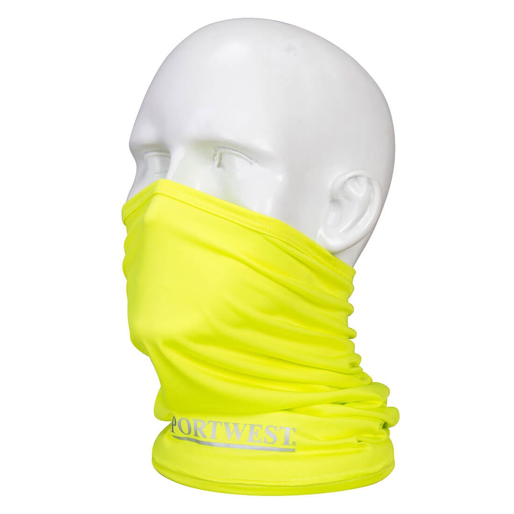 Écharpe multi-voies anti-microbienne - Jaune