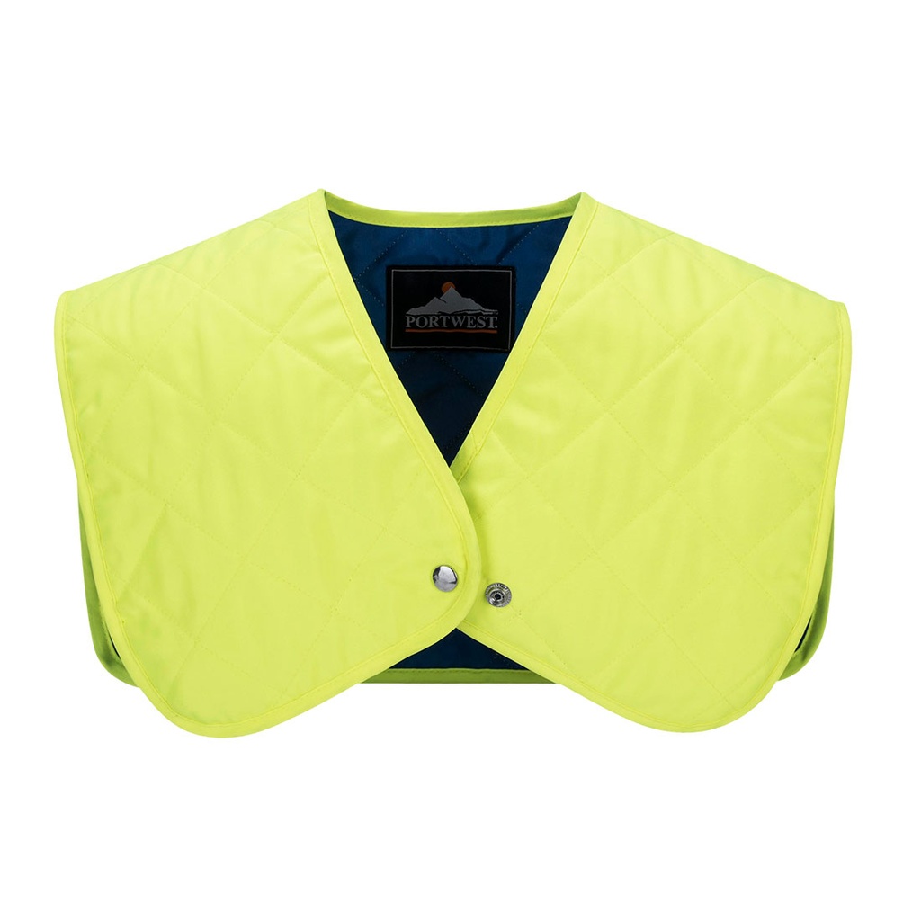Inserts d'Epaules Rafraichissant - Jaune/Bleu