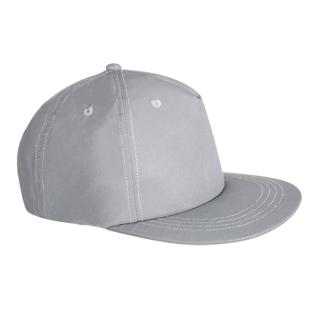 casquette style base ball rétroréflechissante - Argent