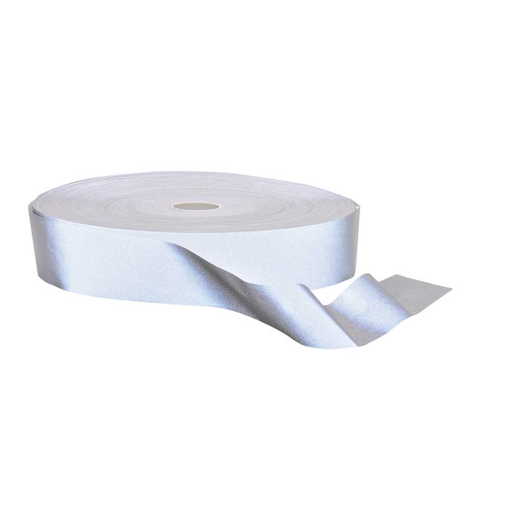 Bande reflectante Non feu Hi-VisTex 100m - Argent