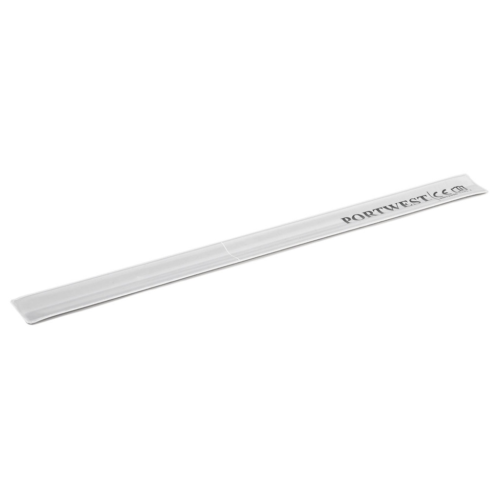 Brassard reflechissnt 38X3cm - Argent (50 pièces)