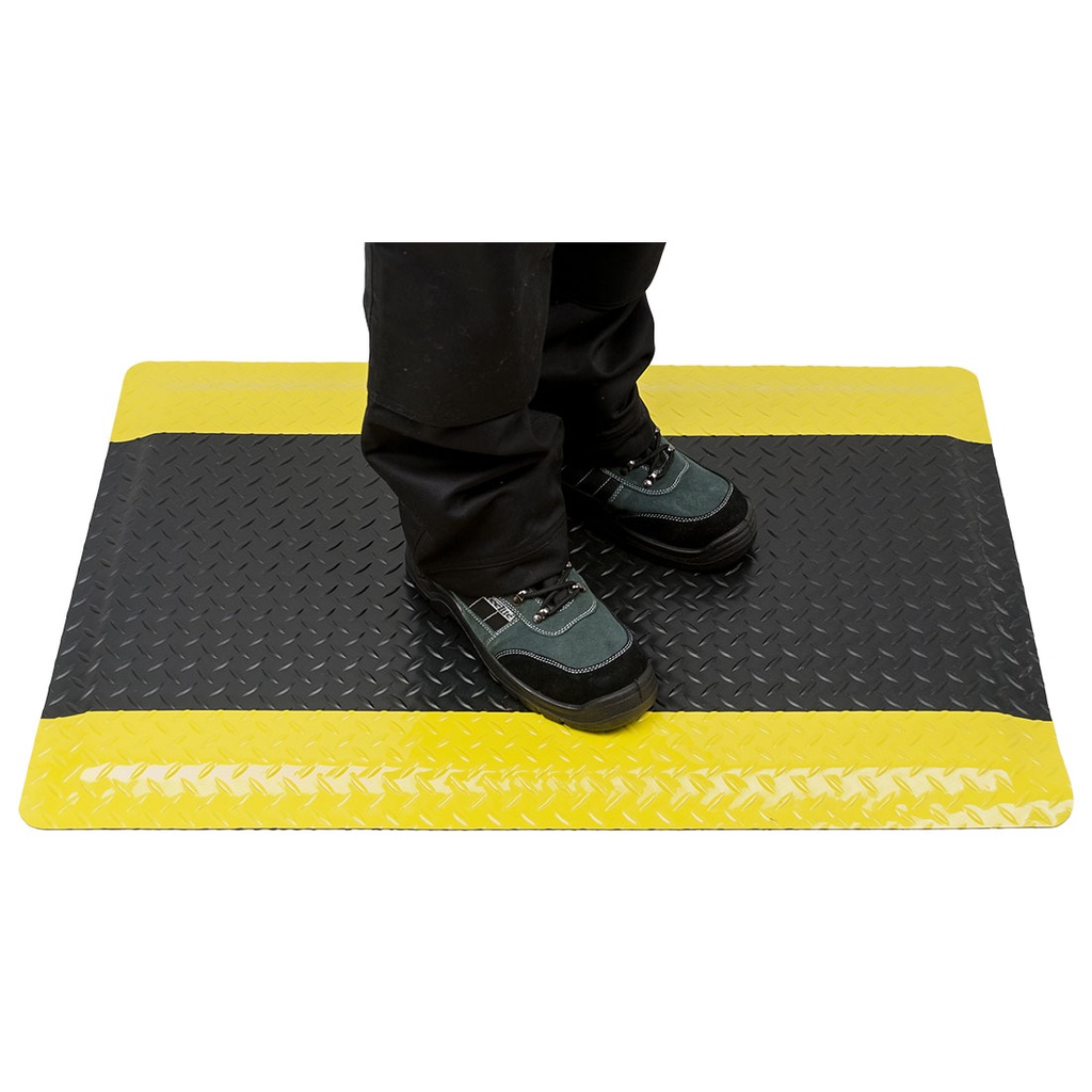 Tapis Anti-fatigue Industriel - Noir