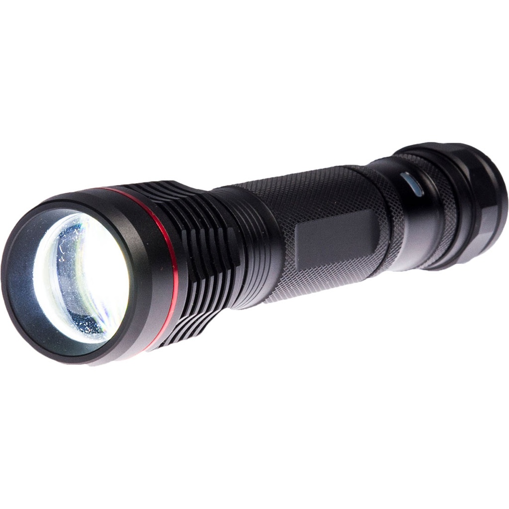 Torche rechargeable USB - Noir