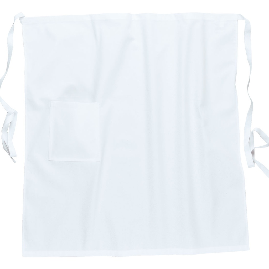 Tablier Chef avec poche - Blanc