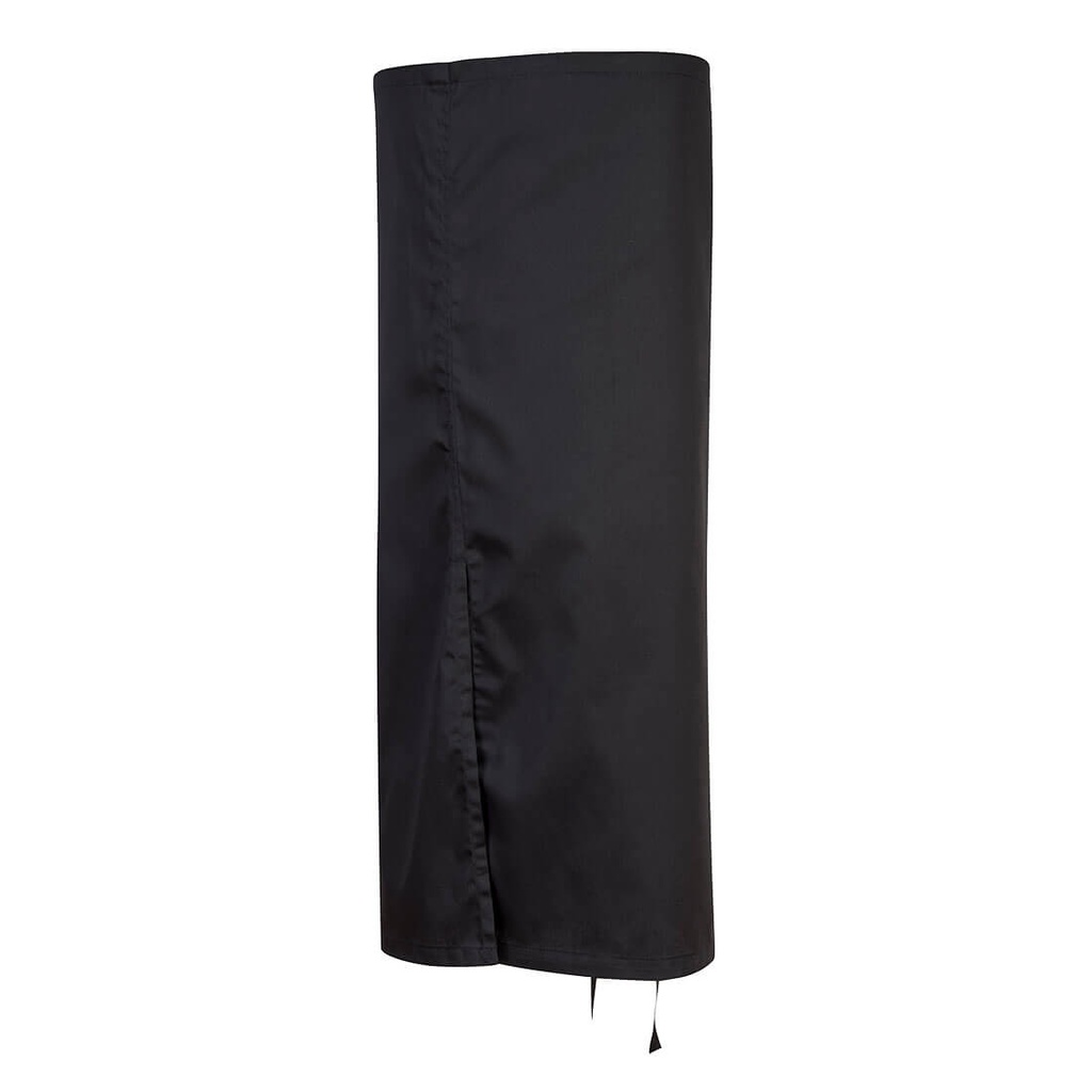 Tablier à fente 80cm - Noir