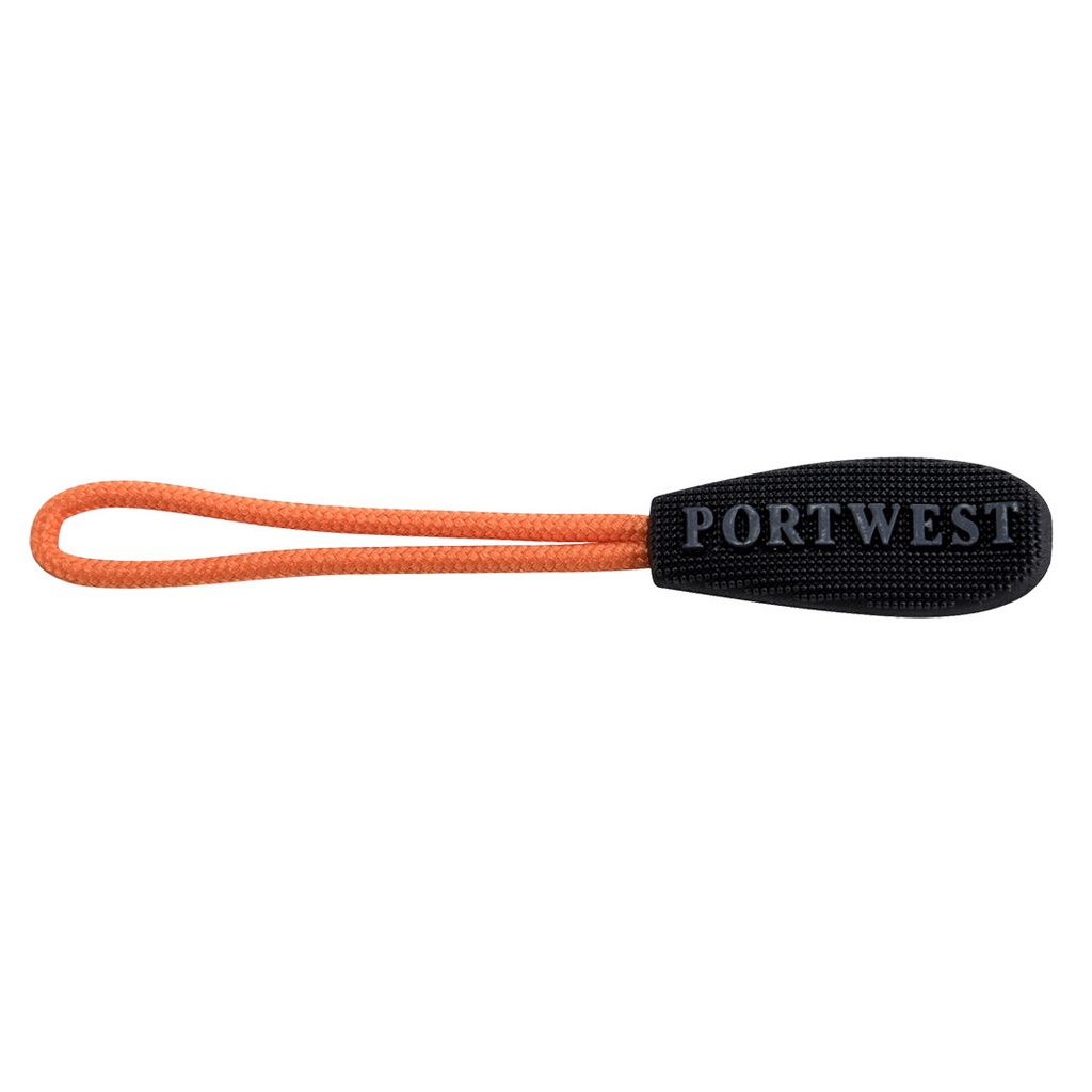 Tirette zip remplaçable - Orange (100 pièces)