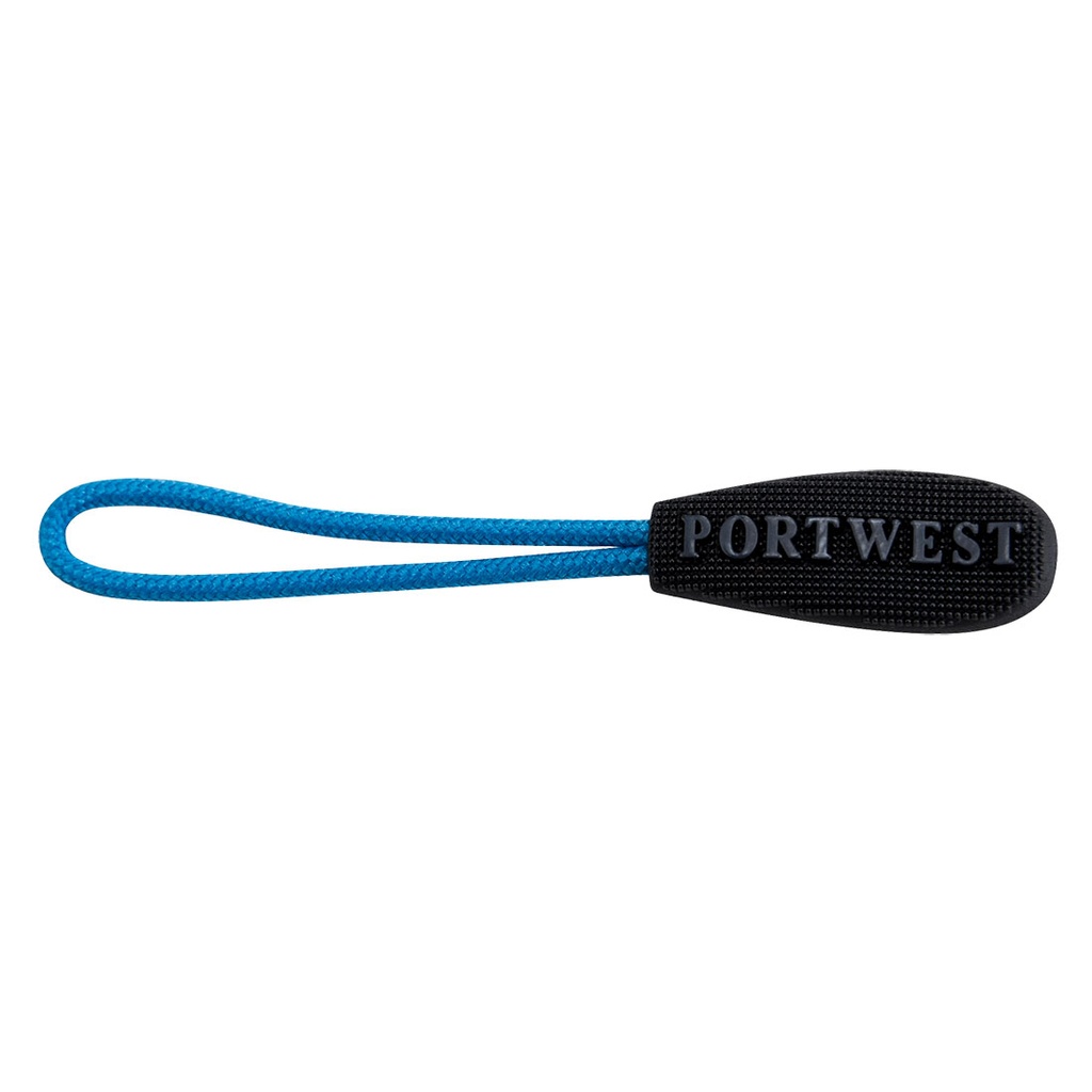 Tirette zip remplaçable - Bleu Royal (100 pièces)