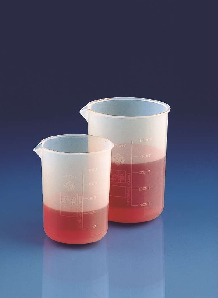 LOW FORM GRADUATED BEAKERS PFA