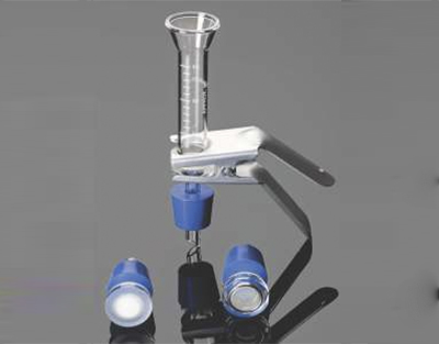 Base frittée + bouchon pour unité de filtration 15mL