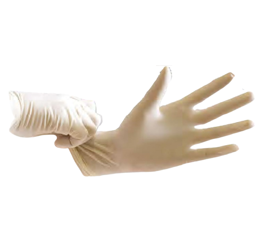 Gant chirurgical latex sans poudre grippé pour simple gantage - carton de 300 paires