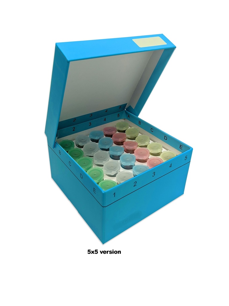 Accessoires pour macrotubes 5 ml - boîte de 5