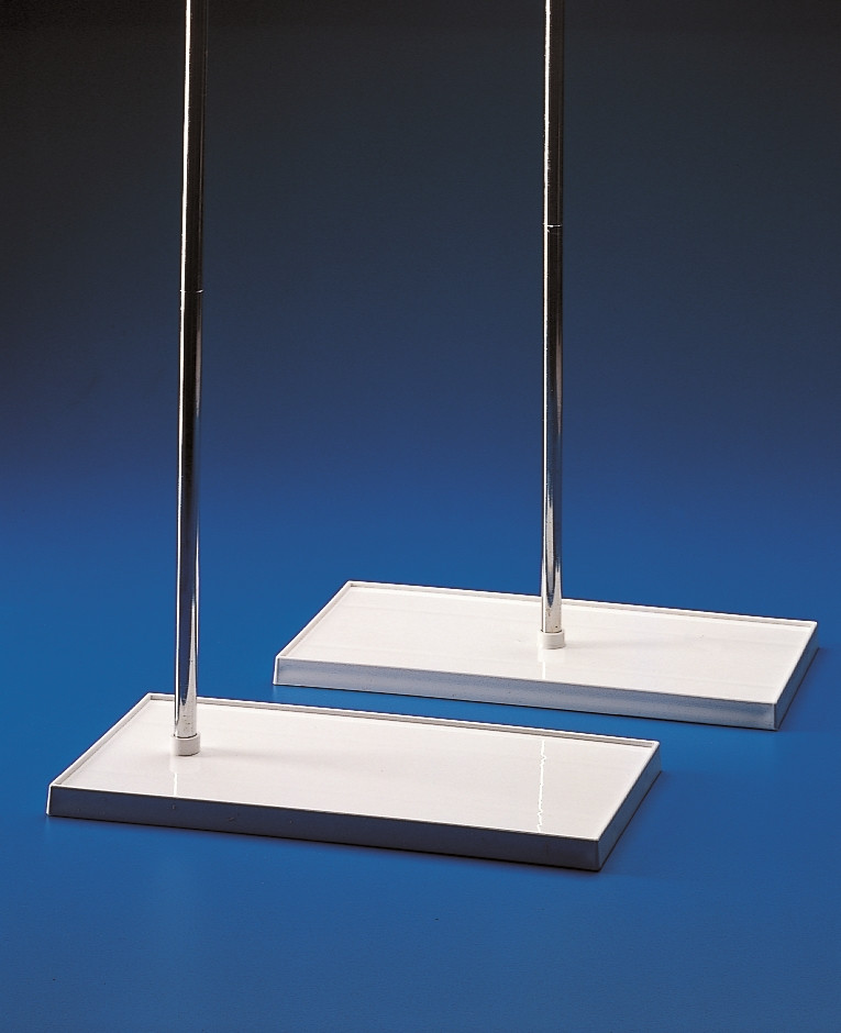 BASE OFF CENTRE HOLE PP with chrome steel shaft