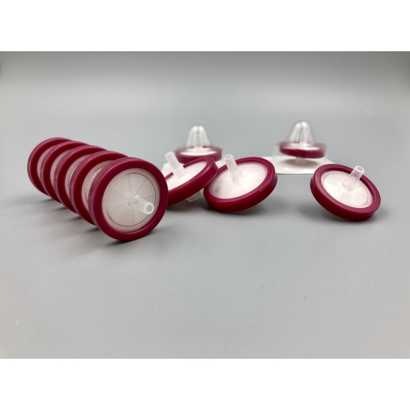 Box of 50 sterile syringe filters PES
