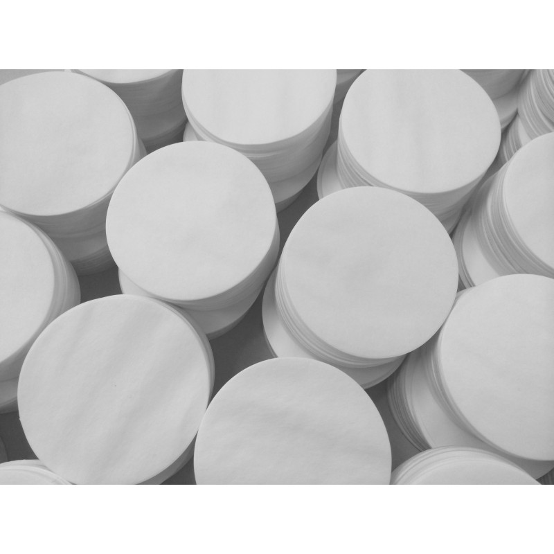 Box of 100 plain ashless filter reinforced medium