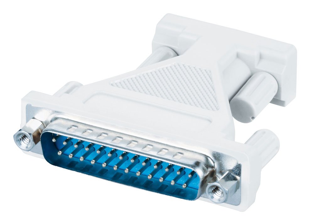 Adaptateur, 9 broches (F), 25 broches (M)